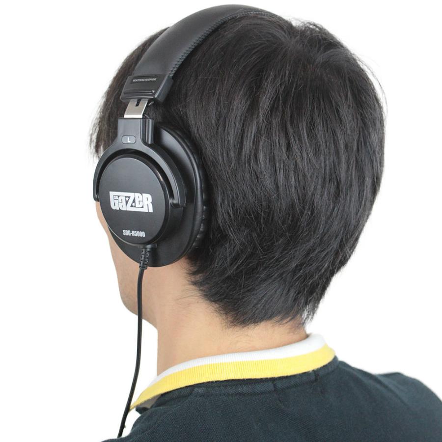 SD GAZER SDG-H5000 密閉型 モニターヘッドホン|chuya-online|02
