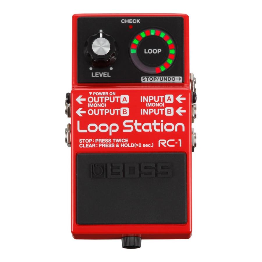 BOSS エフェクター ルーパー ボス RC-1 Loop Station ループステーション ギターエフェクター｜chuya-online