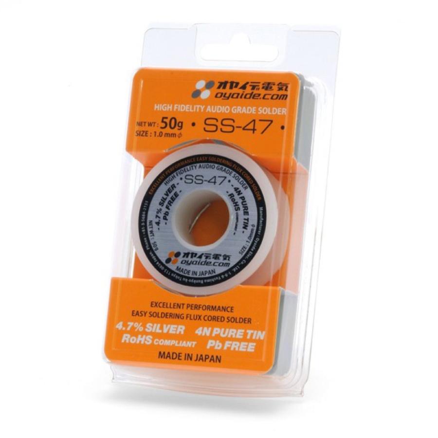 oyaide（オヤイデ） OYAIDE SS-47 50g 音響専用ハンダ : chuya-online 
