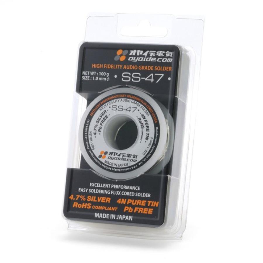 oyaide（オヤイデ） OYAIDE SS-47 100g 音響専用ハンダ : chuya-online 