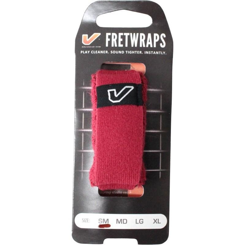 Gruv Gear フレットラップ FW-1PK-RED-SM FretWraps HD 1-Pack