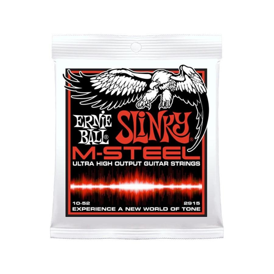 アーニーボール ERNIE BALL 2915 M-Steel Skinny Top Heavy Bottom エレキギター弦×6セット