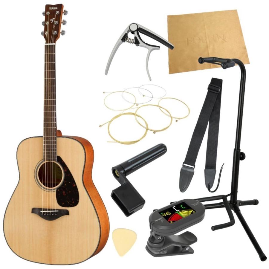 美品 YAMAHA ヤマハ アコースティックギター FG800 ストラップ付き♪ YAMAHA（ヤマハ） アコギ 入門セット アコースティックギター FG800 NT