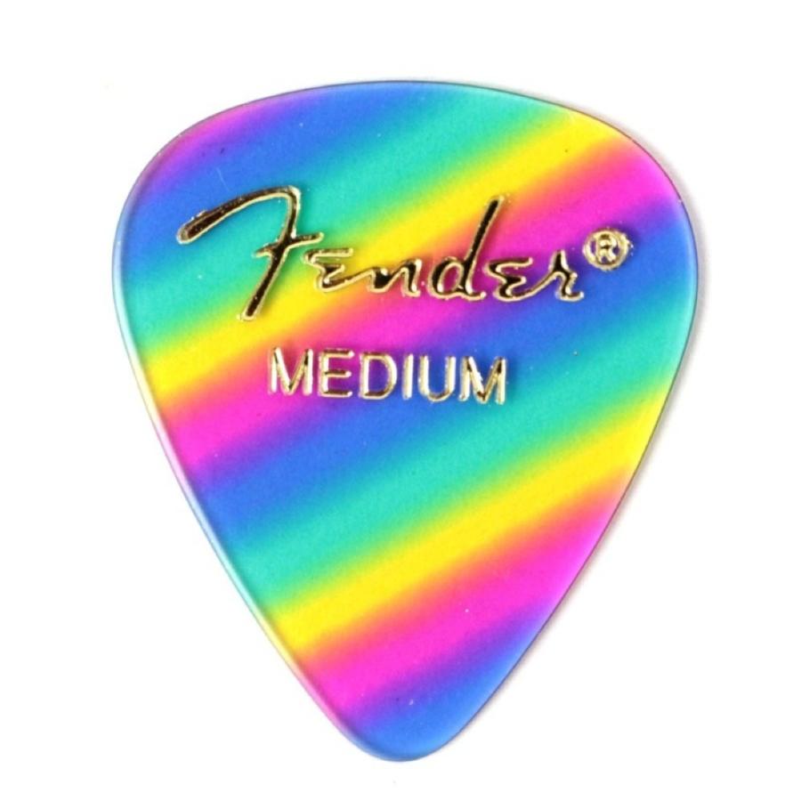 お買い得 Fender 351 Shape Premium Picks 020円 Rainbow 注目の福袋をピックアップ！ ピック×12枚1 Medium