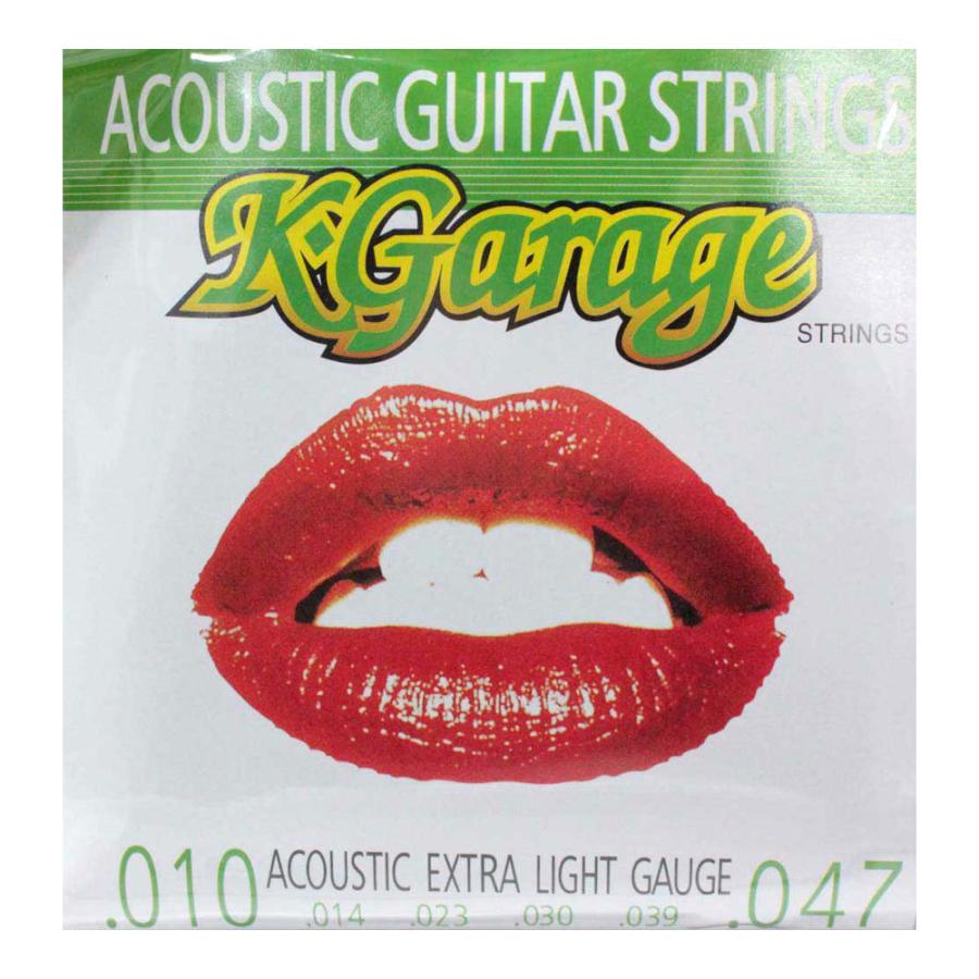 K-GARAGE A/G 10-47 Extra Light アコースティックギター弦×3セット｜chuya-online
