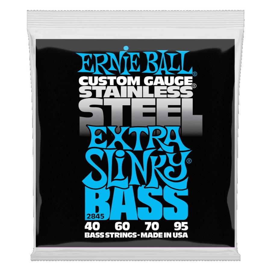 アーニーボール ERNIE BALL 2845/Stainless Extra Slinky Bass ベース 