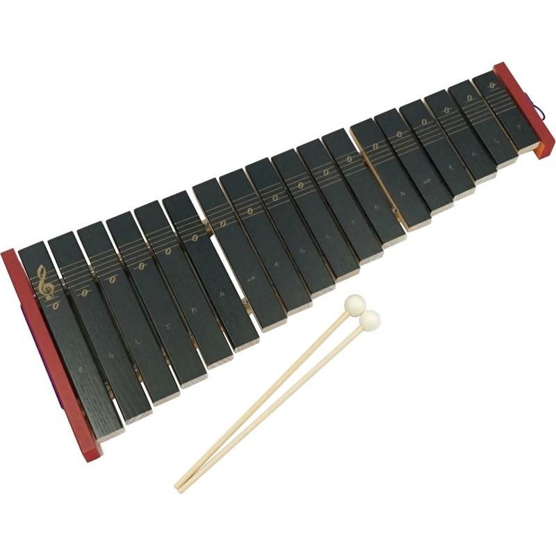 ゼンオン シロフォン 全音 No.180WA 木琴 専用ビニールケース レッド 付き_1