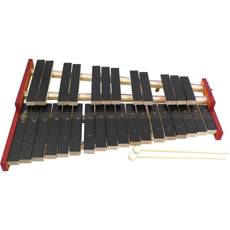 ゼンオン シロフォン 全音 No.181WA 木琴 専用スタンド付き_1