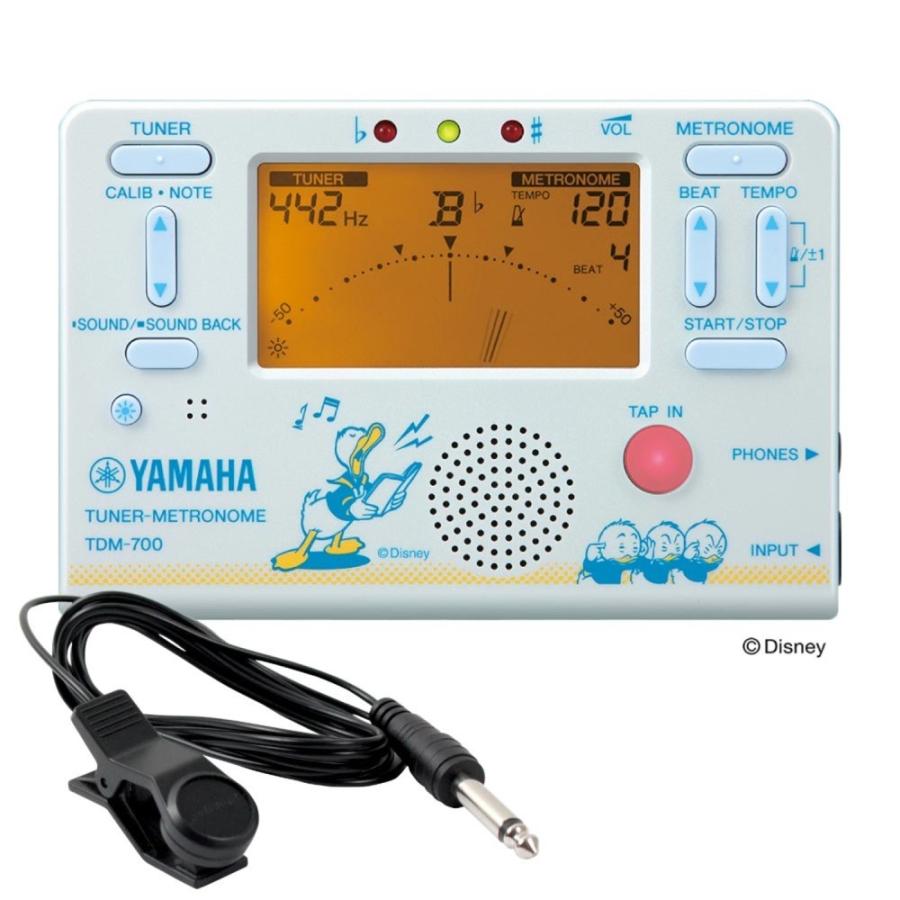 Yamaha Tdm 700dd2 ディズニー ドナルドダック チューナー メトロノーム Fa 01 チューナー用コンタクトマイク付き 2点セット Chuya Online Com 通販 Paypayモール