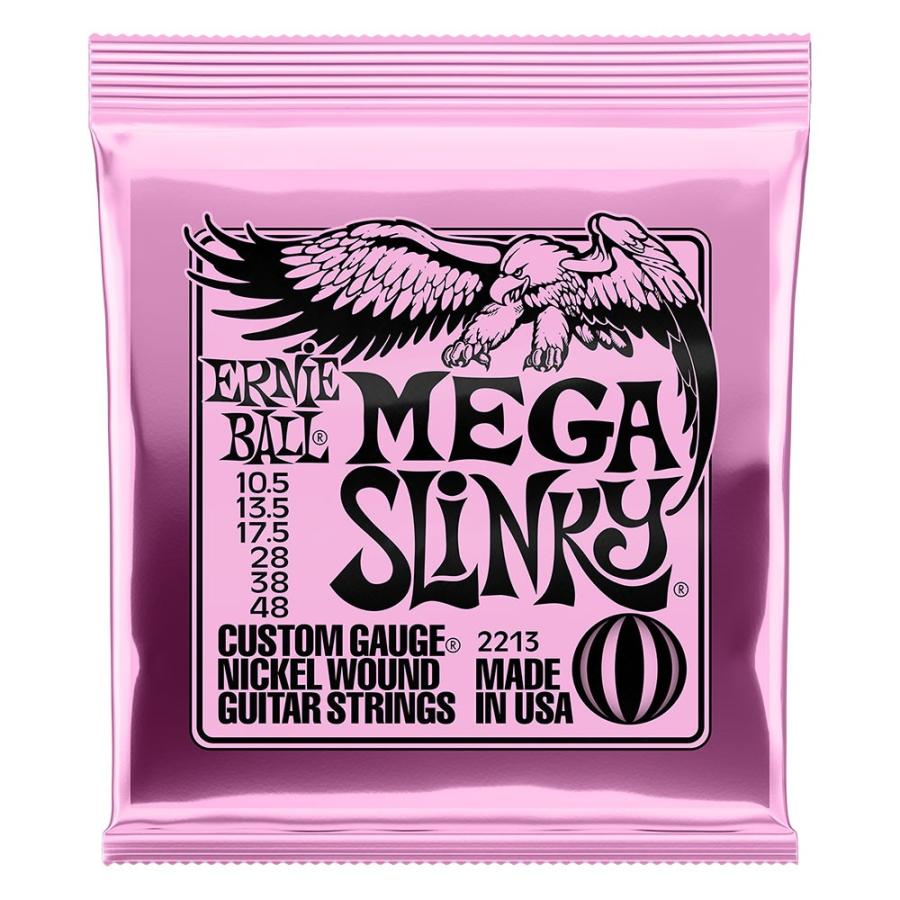 アーニーボール ERNIE BALL 2213 MEGA SLINKY 105-48 エレキギター弦×12セット