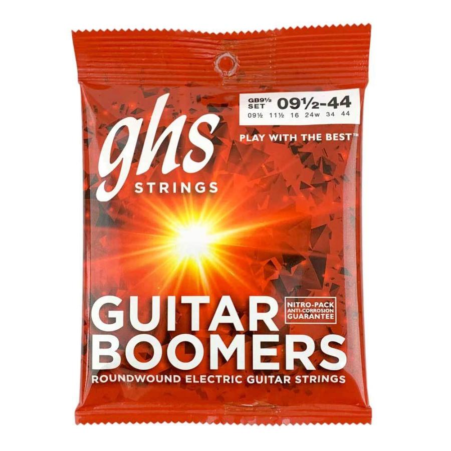 GHS Boomers GB9 1/2 09.5-44 エレキギター弦×3セット｜chuya-online