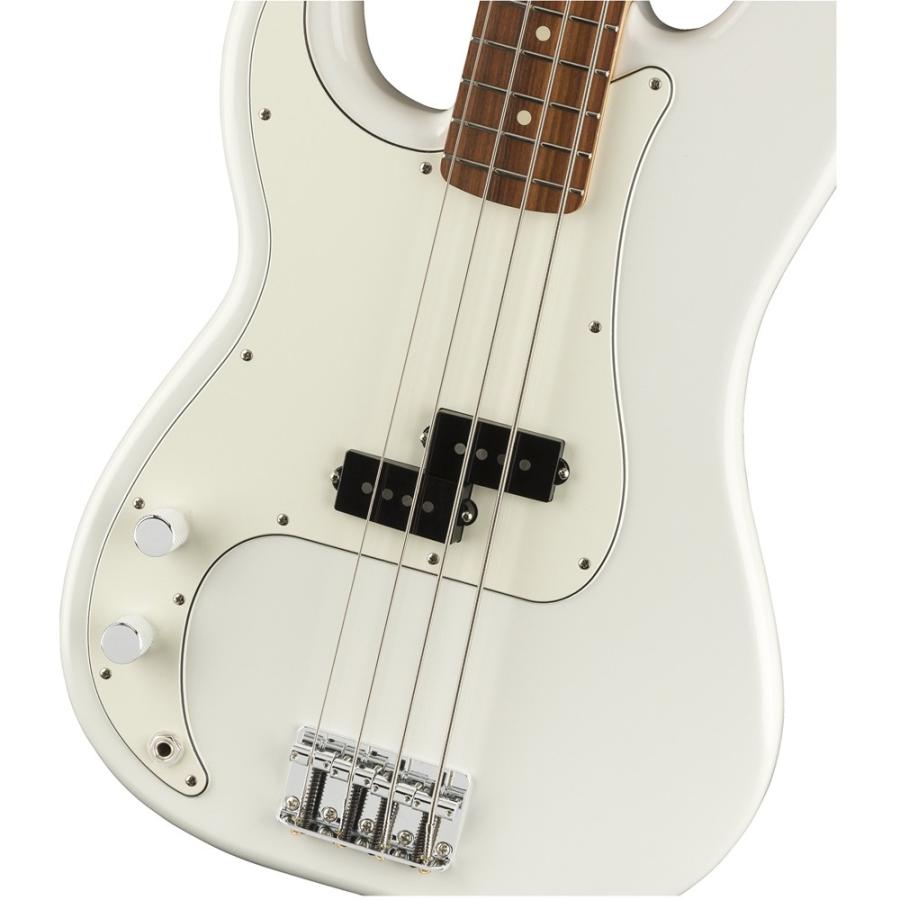 Fender Player Precision Bass Left Handed PF Polar White レフティ