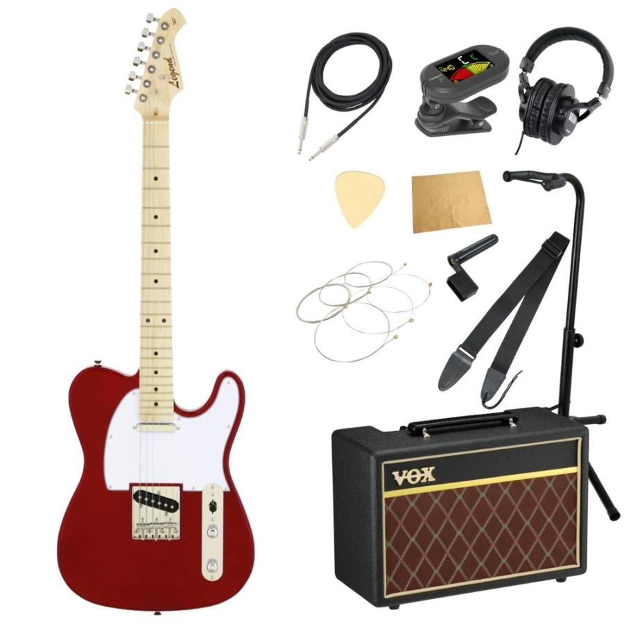 エレキギター 入門セット レジェンド LTE-Z M CA VOXアンプ付き