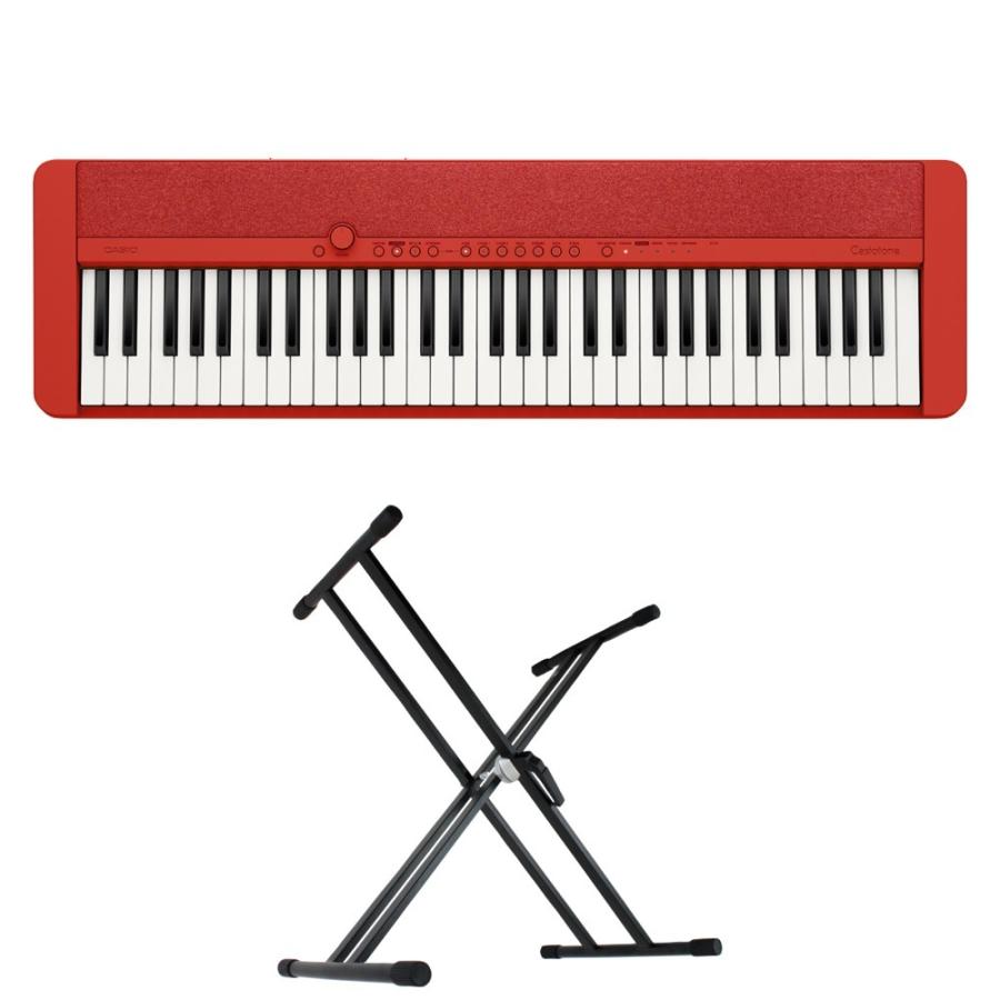 CASIO（カシオ） CASIO CT-S1 RD Casiotone 61鍵盤 電子キーボード