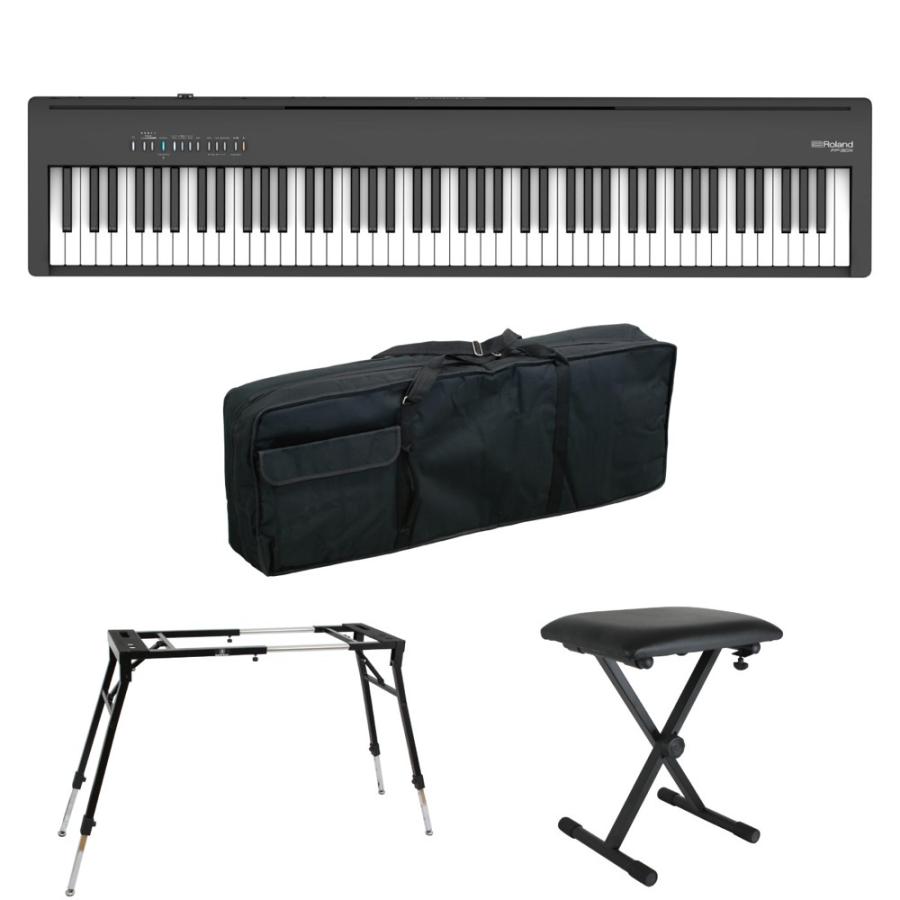 ローランド（Roland） ROLAND FP-30X-BK ブラック 電子ピアノ 4本脚型
