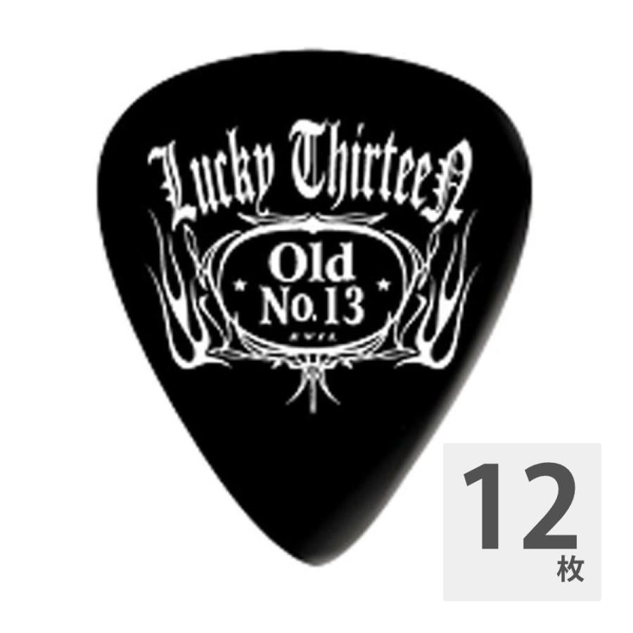 JIM DUNLOP Lucky 13 Old No.13 0.73mm ギターピック×12枚 : chuya