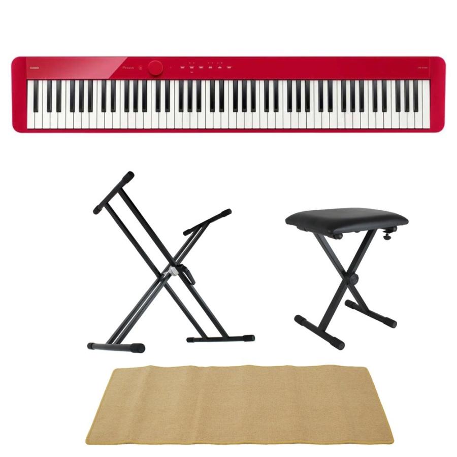 CASIO（カシオ） 電子ピアノ デジタルピアノ CASIO Privia PX-S1100 RD