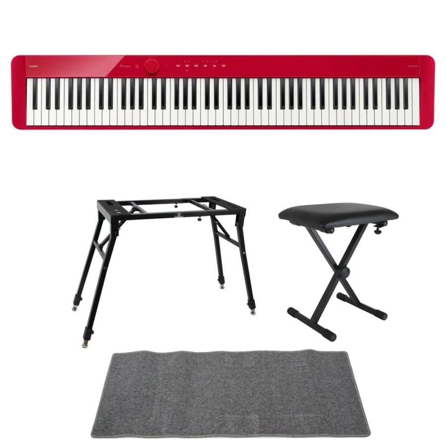 CASIO Privia 赤 電子ピアノ CASIO（カシオ） 電子ピアノ デジタルピアノ CASIO Privia PX-S1100 RD