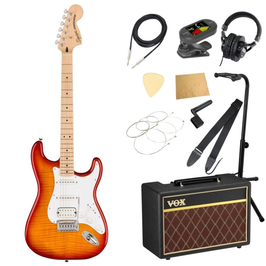 Squier Squier Affinity Series Stratocaster FMT HSS SSB エレキ