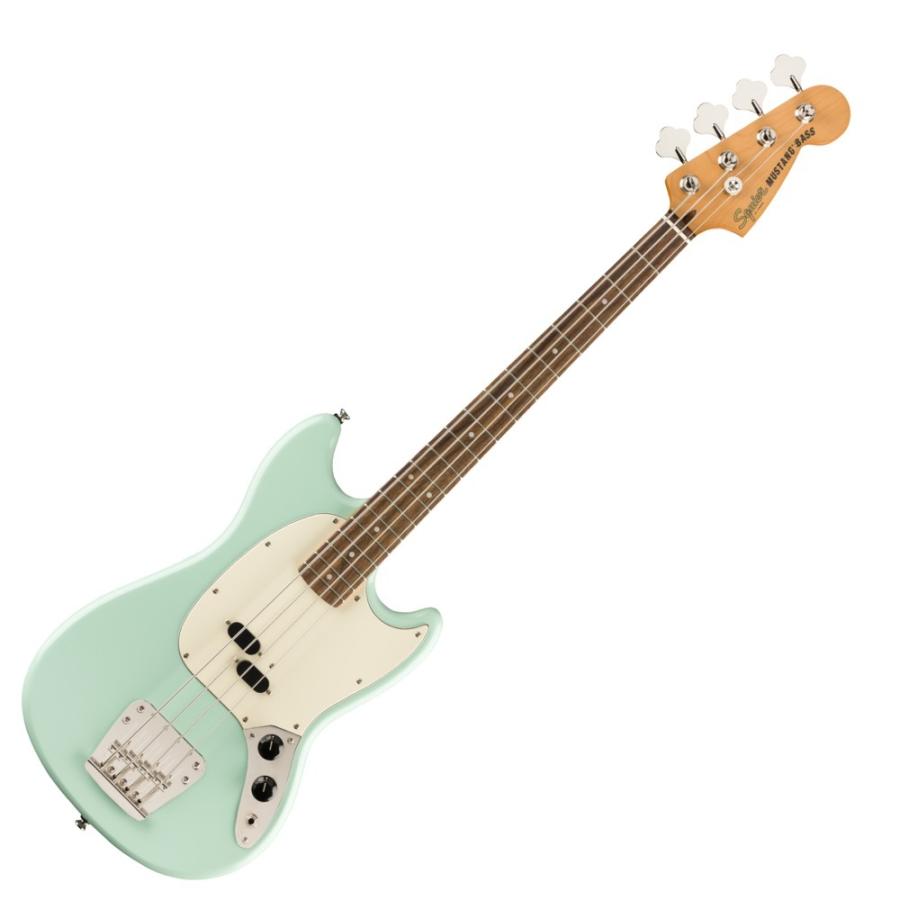 Squier Classic Vibe '60s Mustang Bass LRL SFG エレキベース VOXアンプ付き 入門10点 初心者セットの画像