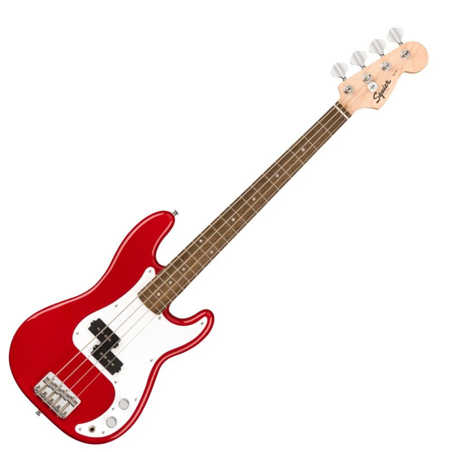 Squier Mini P Bass Laurel Fingerboard Dakota Red エレキベース VOXアンプ付き 入門10点 初心者セットの画像