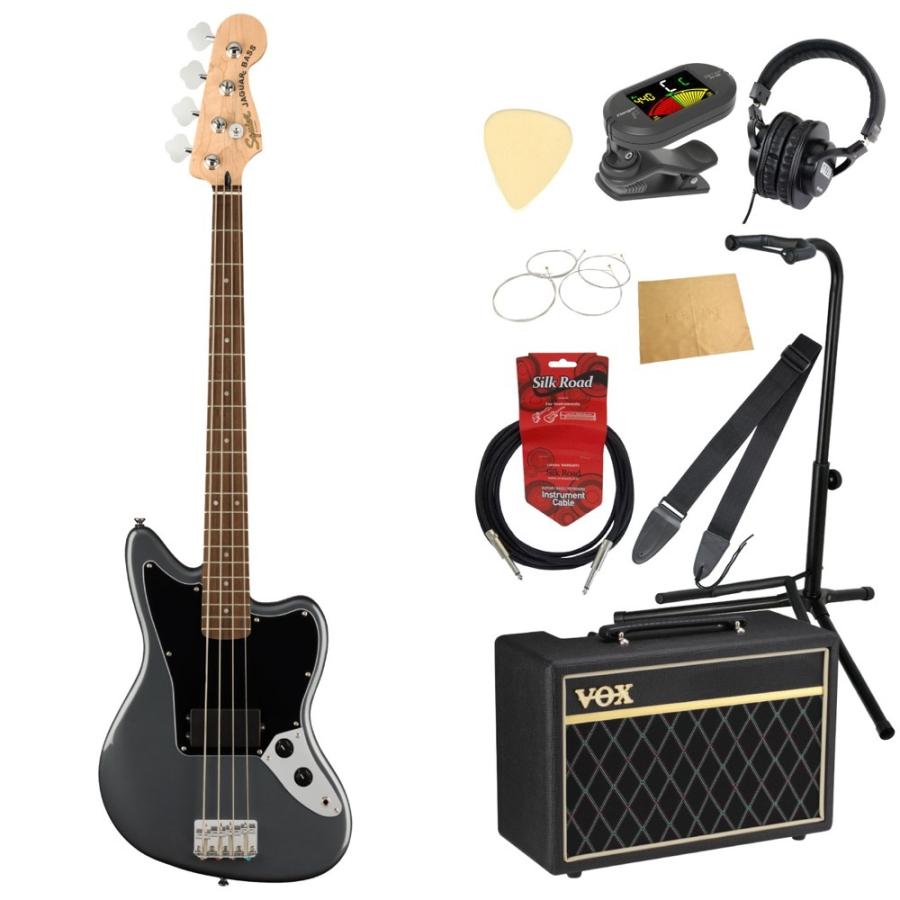 Squier Affinity Series Jaguar Bass H CFM エレキベース VOXアンプ付き 入門10点 初心者セット