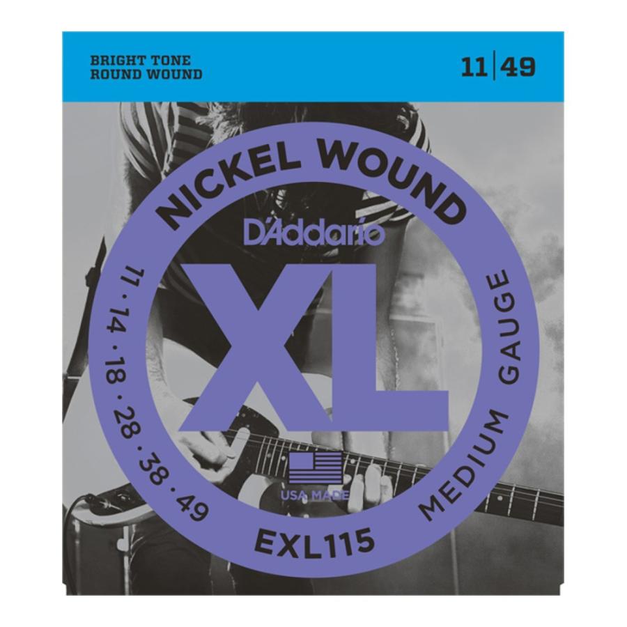 ダダリオ D'Addario EXL115 エレキギター弦×10セット