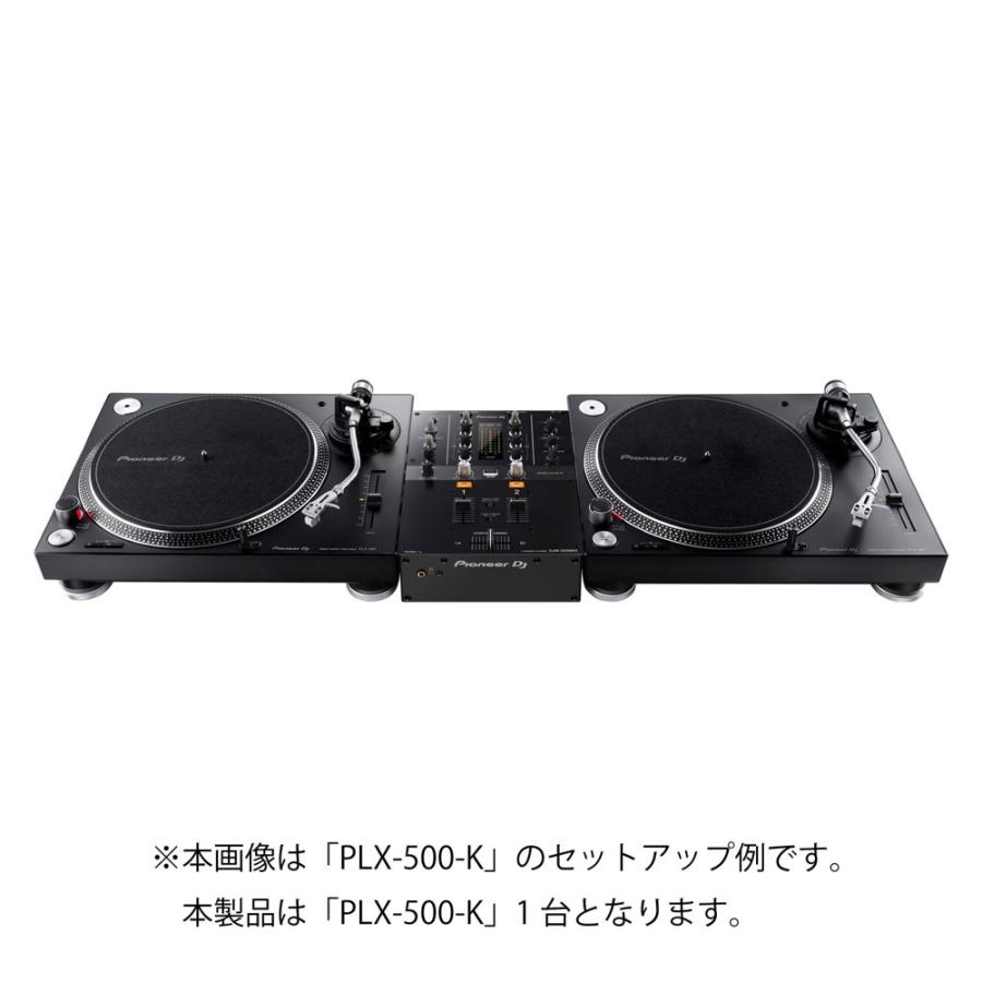 Pioneer DJ PLX-500-K Black ターンテーブル レコードプレーヤー