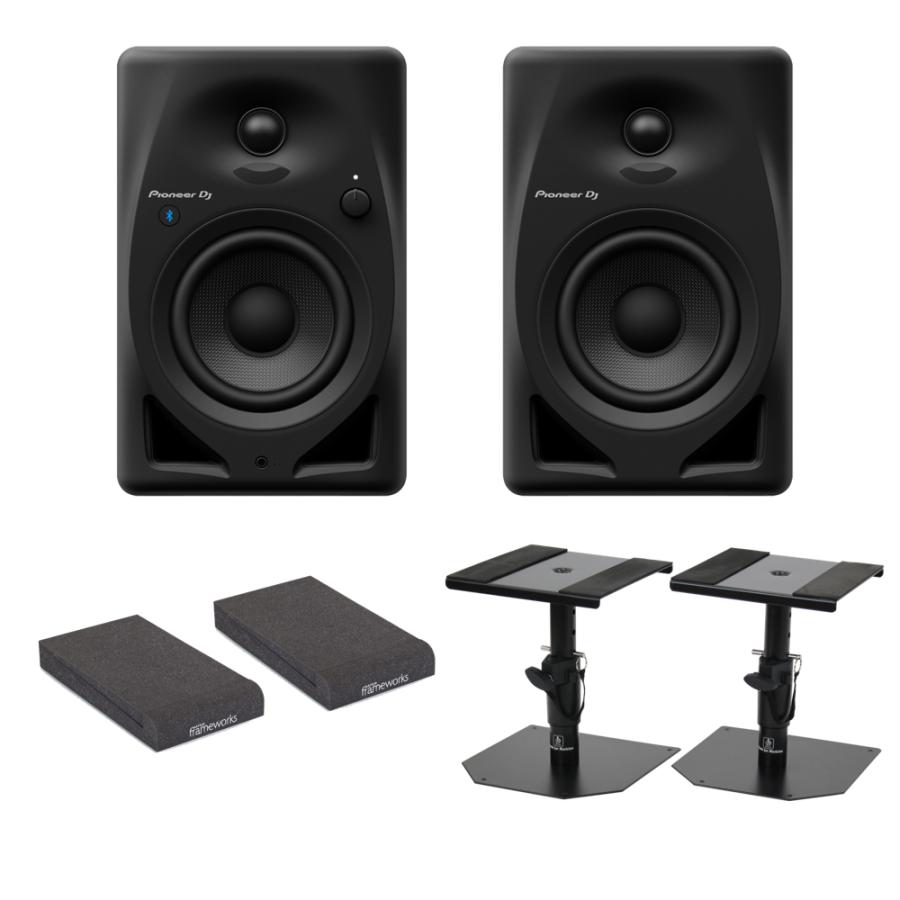 Pioneer DJ DM-40D-BT Black Bluetooth搭載 パワードモニター Pioneer DJ DM-40D-BT Black Bluetooth搭載 パワードモニター
