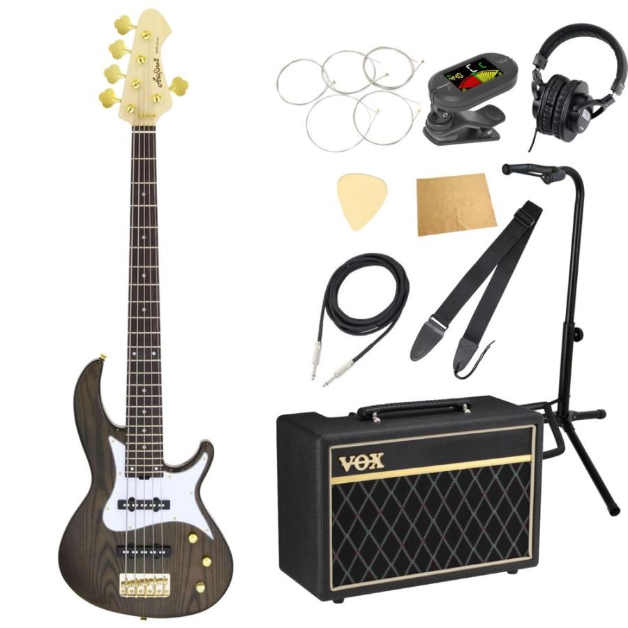 Aria Proll エレキベース 入門セット AriaProII 5弦ベース RSB