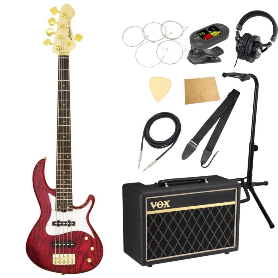 AriaProII RSB-42AR　5弦ベース　最終値下げ AriaProII RSB-42AR/5 SPK エレキベ−ス 5弦モデル【現物写真