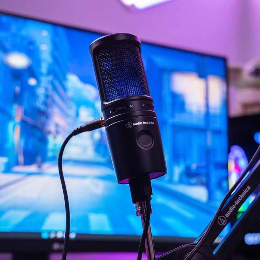 オーディオテクニカ USBコンデンサーマイクAT2020USB-X＆AT8455 AT2020USB-X｜マイクロホン：USBマイク｜オーディオテクニカ