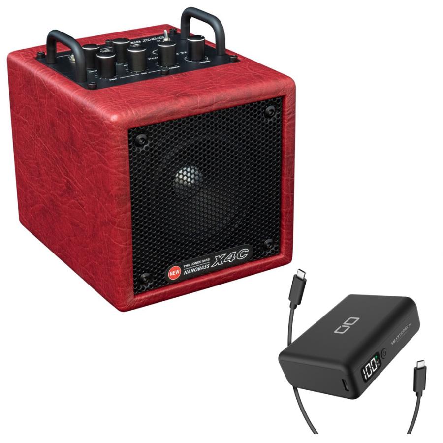 PHIL JONES BASS NANOBASS X4C Red 小型ベースアンプ コンボ メーカー