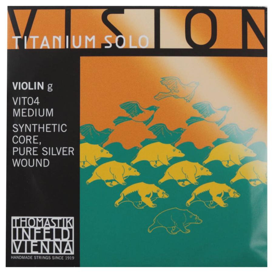 トマスティック インフェルト バイオリン 弦 セット Vision Titanium