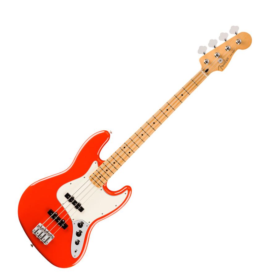 Fender フェンダー Player II Jazz Bass MN Coral Red エレキベース ジャズベース VOXアンプ付き 入門10点 初心者セットの画像