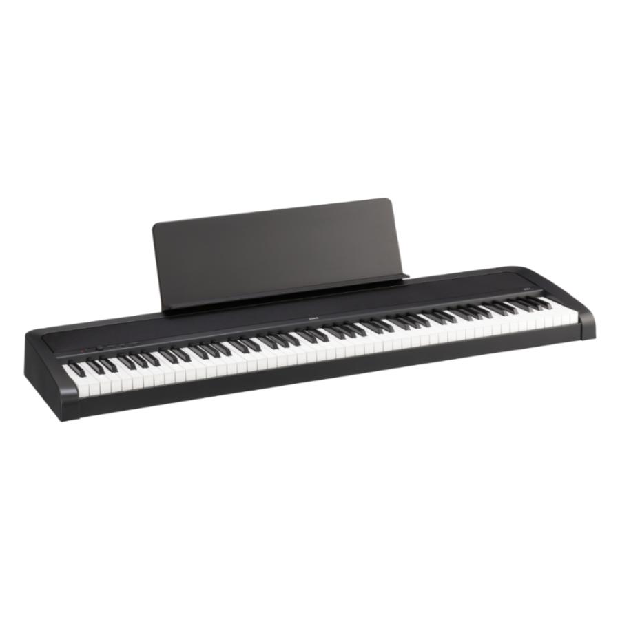 KORG（コルグ） 電子ピアノ KORG B2+ BK 88鍵盤 4本脚スタンド 椅子