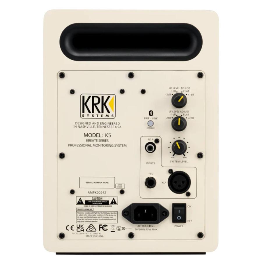KRK SYSTEMS KREATE 5 LATTE Limited Edition STUDIO MONITOR K5 パワードモニタースピーカー 1本×2ペア_1