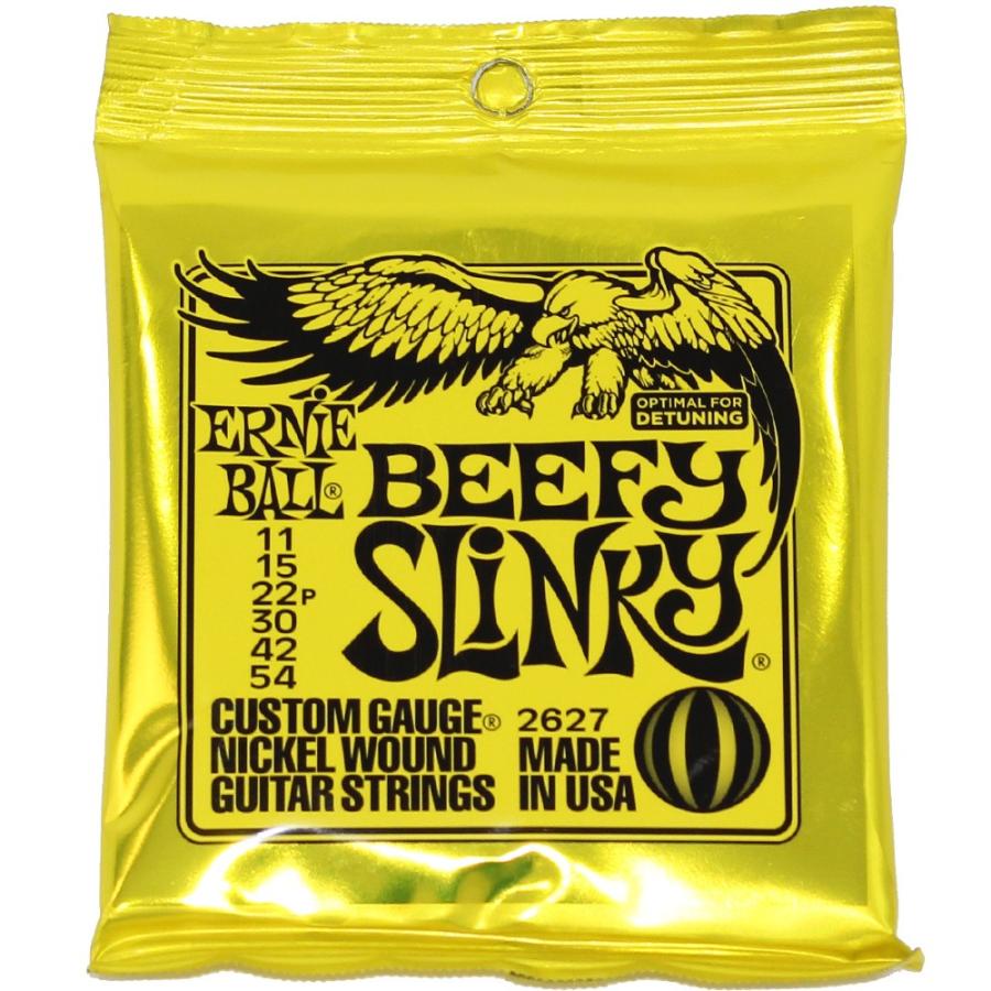 アーニーボール ERNIE BALL 2627/Beefy Slinky×12SET エレキギター弦