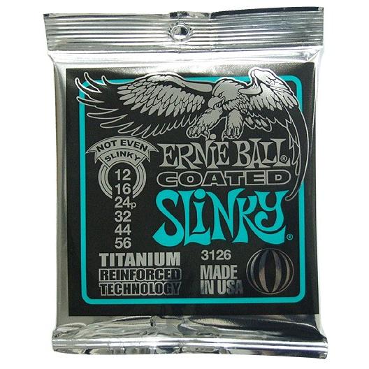 アーニーボール ERNIE BALL 3126/Coated Not Even Slinky コーティングエレキギター弦×3SET