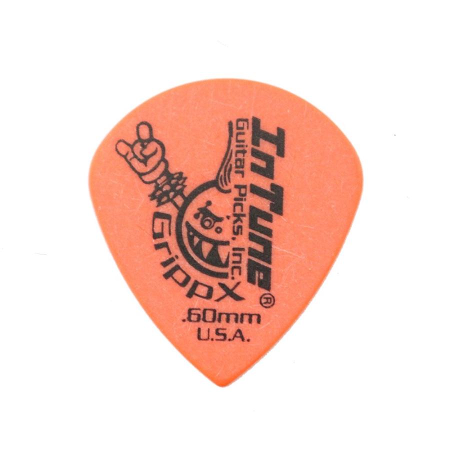 In Tune Guitar Picks DGP4-C60 GrippX-XJJ 0.60mm Orange ピック×12枚｜chuya-online