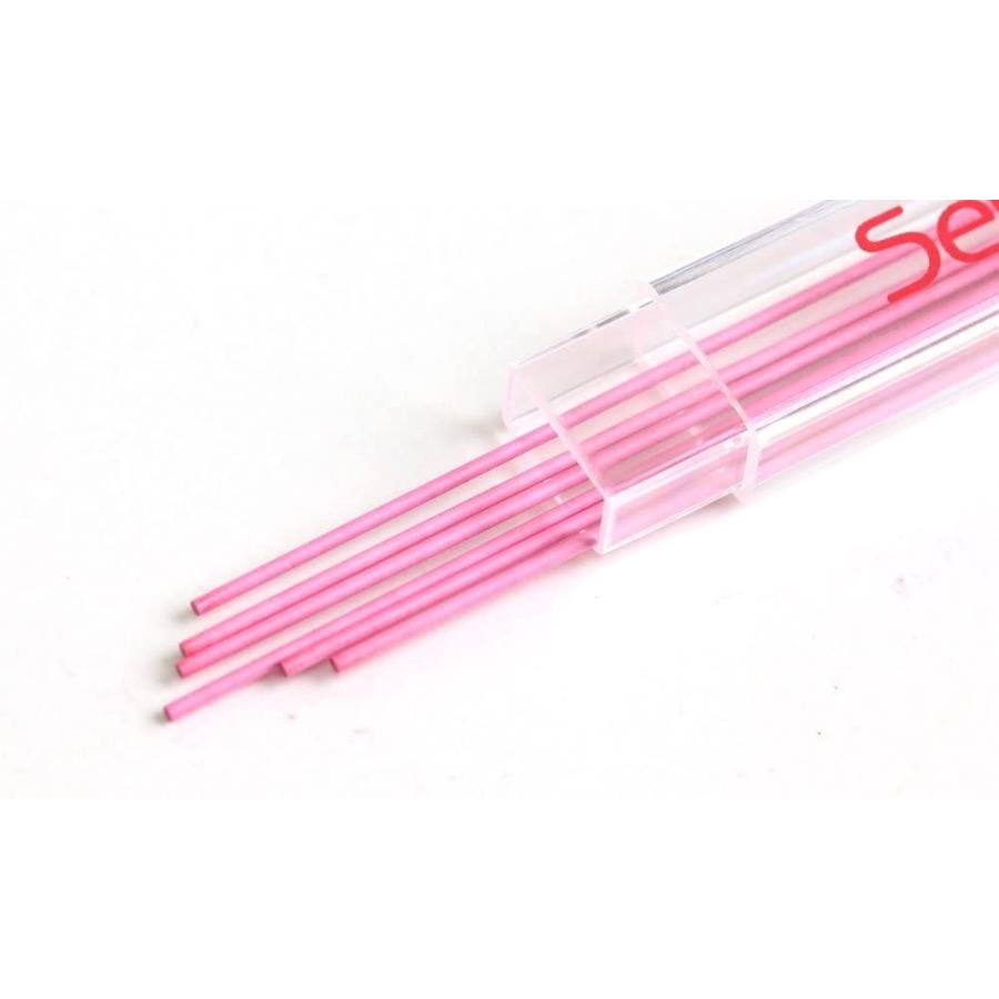 【送料無料】Sewline ソーラインシャープペンシル専用替芯 ピンク 6本入り |  | 01
