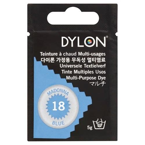 【送料無料】ダイロン マルチ マドンナブルー 湯染め 染料 家庭用染料 布用染料 dylon-multi-18 | 