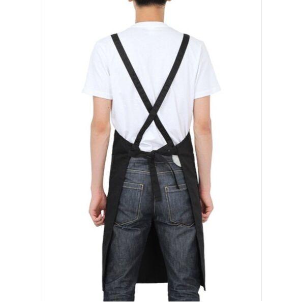 エプロン メンズ レディース おしゃれ フリーサイズ 業務用  飲食店 キッチン シェフ ソムリエ カフェ 居酒屋 スーパー開店作業 ホテル |  | 02