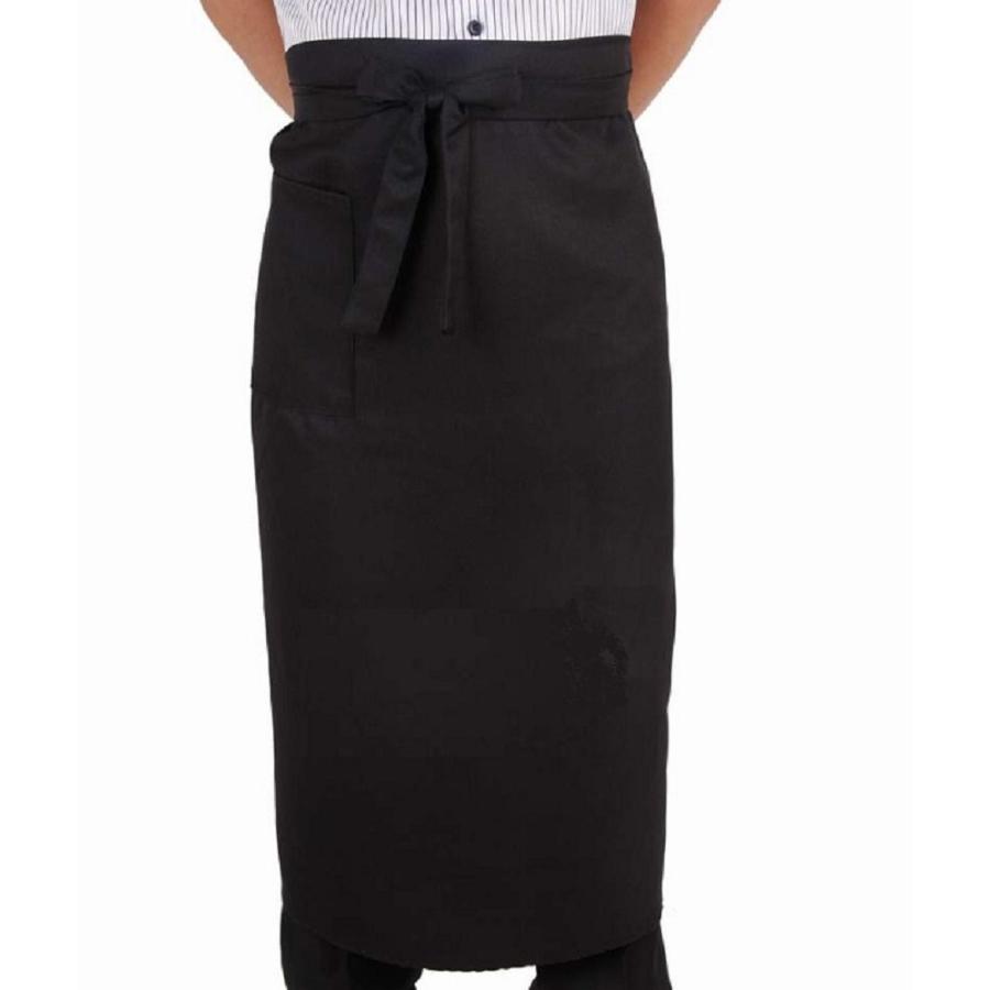 エプロン レディース メンズ おしゃれ 大きいサイズ 88cm 業務用 飲食店 キッチン シェフ ソムリエ カフェ 居酒屋 スーパー開店作業 ホテル | 