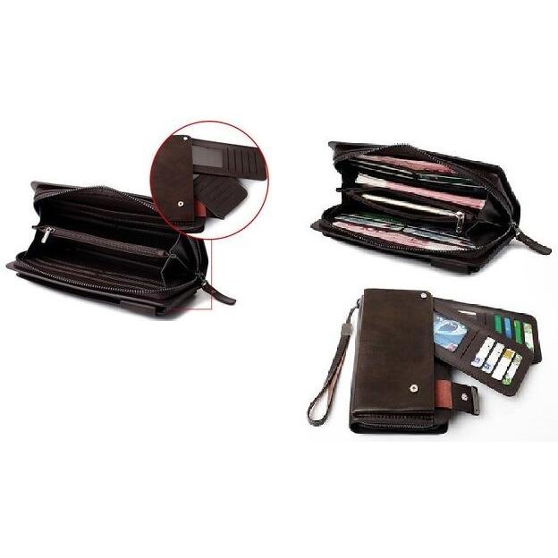 C.BROTHERS 長財布 メンズ ラウンドファスナー 本革 セカンドバッグ カードケース 大容量 小物 |  | 02