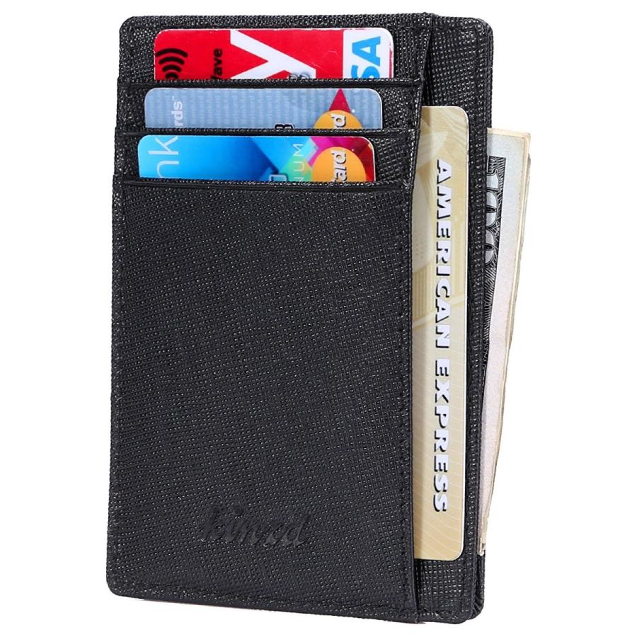 小さい財布 紙幣入れカードケース 定期入れ クレジットカード 身分証明書 ウォレット RFIDブロッキング 薄型カードケース｜chy