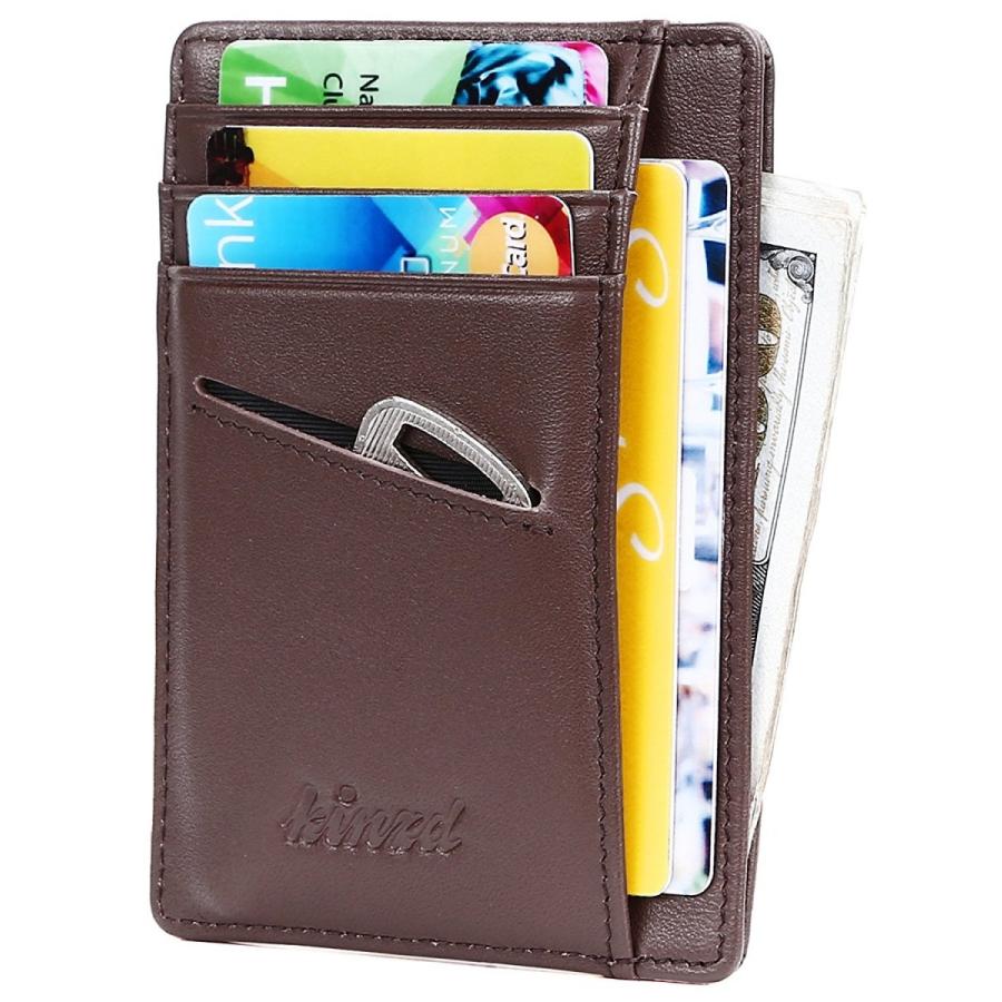小さい財布 紙幣入れカードケース 定期入れ クレジットカード 身分証明書 ウォレット RFIDブロッキング 薄型カードケース | 