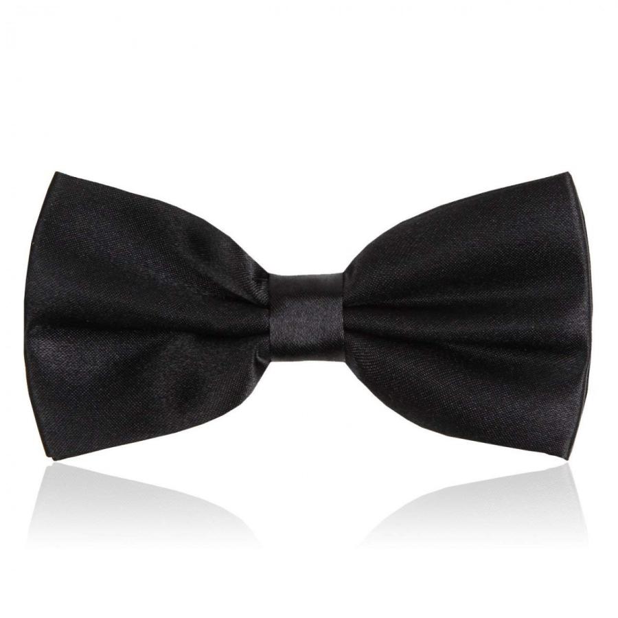 蝶ネクタイ 無地 光沢 ソリッド メンズ キッズ レディース 小物 ボウタイ |  | 01