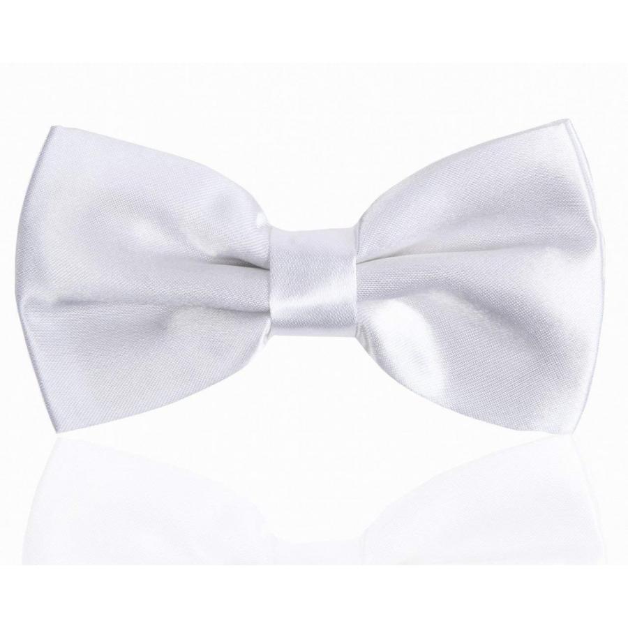 蝶ネクタイ 無地 光沢 ソリッド メンズ キッズ レディース 小物 ボウタイ |  | 02