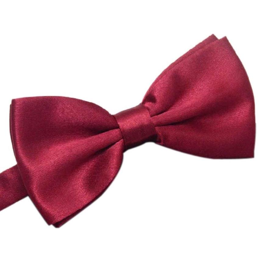 蝶ネクタイ 無地 光沢 ソリッド メンズ キッズ レディース 小物 ボウタイ |  | 04